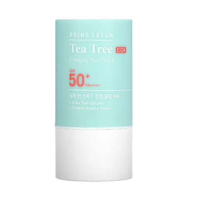 Bringgreen, Tea Tree CICA Cooling Sun Stick, SPF 50+ PA++++, 0.77 oz (22 g)