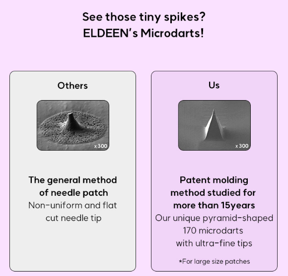 ELDEEN Microdart Project : Dark Spot Miceoneedle patch (6 dots)