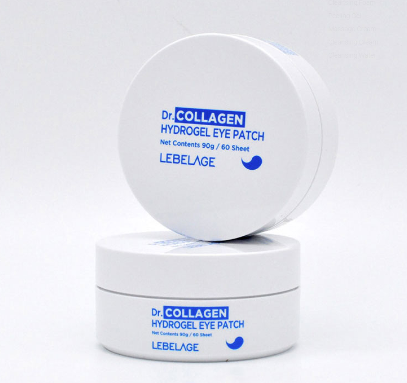 Lebelage Collagen Hyaluronic Ampoule Hydrogel Eye Patch 90g/60sheets