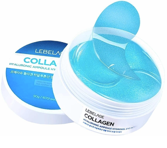 Lebelage Collagen Hyaluronic Ampoule Hydrogel Eye Patch 90g/60sheets