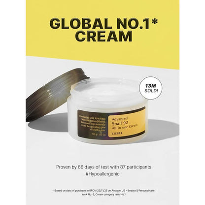 COSRX Advanced Snail 92 All In One Cream 100mL