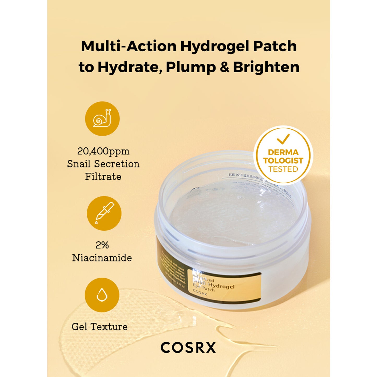 COSRX Advanced Snail Hydrogel Eye Patch