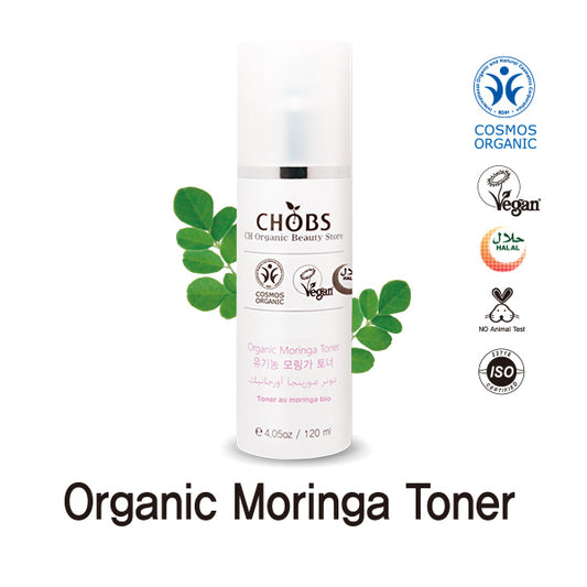 CHOBS Organic Moringa Toner 120ml