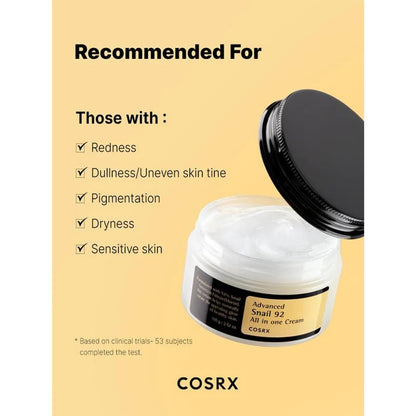 COSRX Advanced Snail 92 All In One Cream 100mL