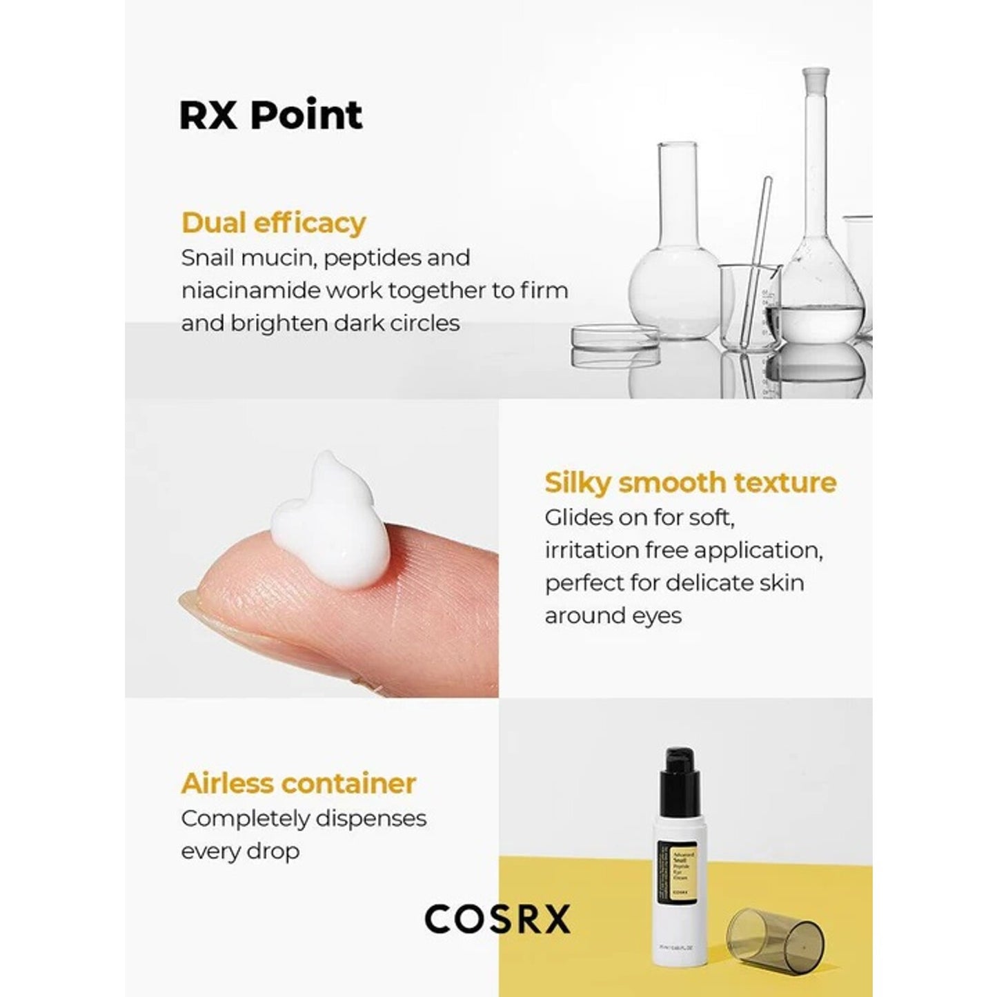 COSRX Advanced Snail Peptide Eye Cream