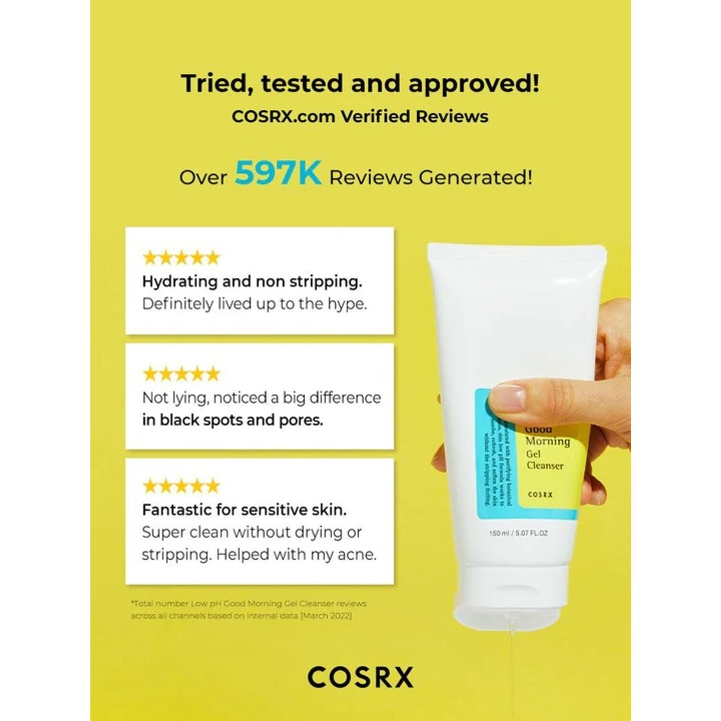 COSRX Low pH Good Morning Gel Cleanser 150ml