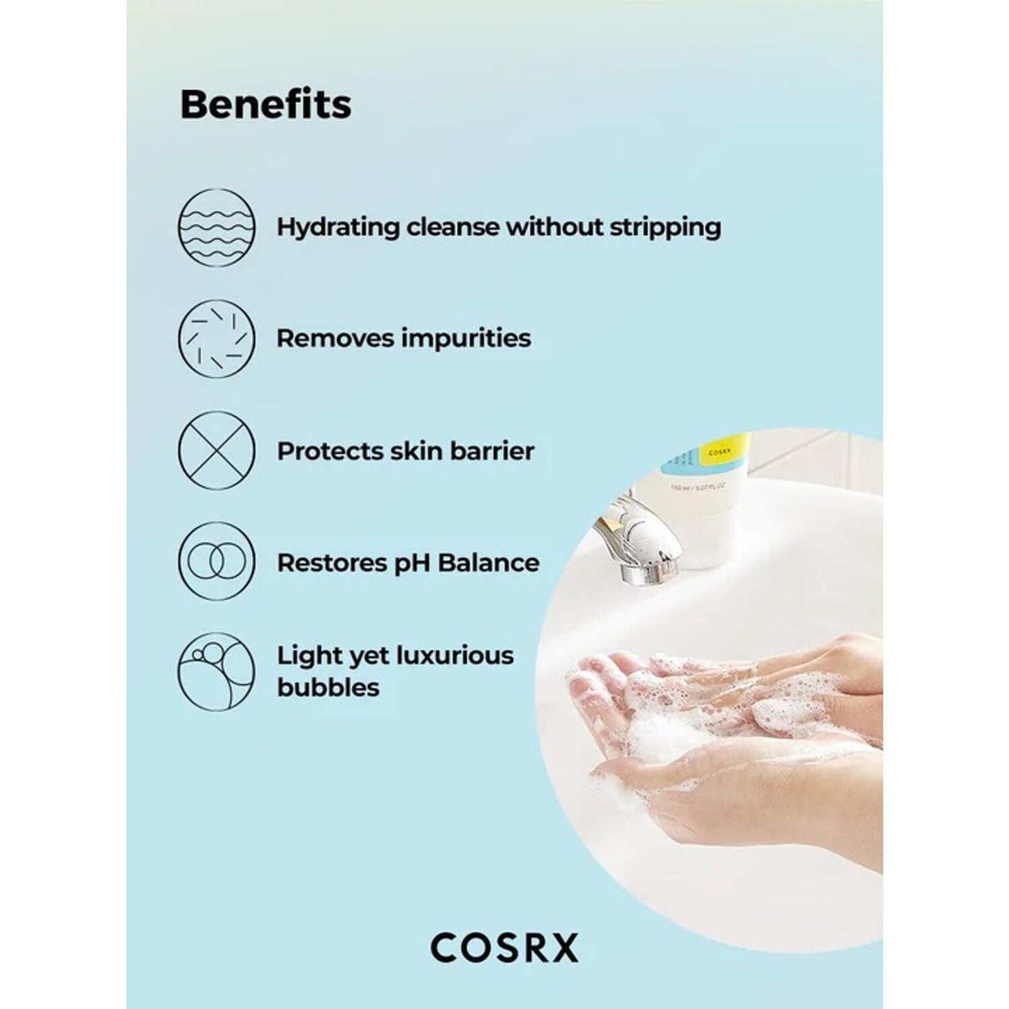 COSRX Low pH Good Morning Gel Cleanser 150ml