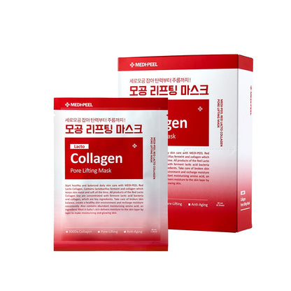 RED LACTO COLLAGEN PORE LIFTING MASK 10ea