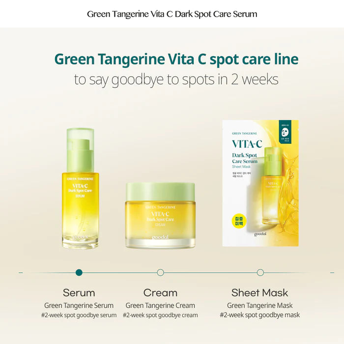 [GOODAL] Green Tangerine Vita C Dark Spot Serum 40ml