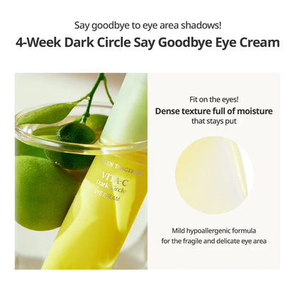 [GOODAL] Green Tangerine Vita C Dark Circle Eye Cream 15ml