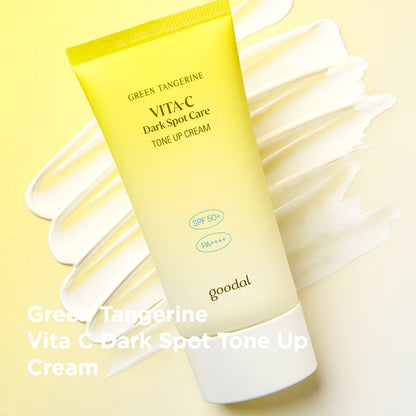 [GOODAL] Green Tangerine Vita C Dark Spot Tone Up Sun Cream